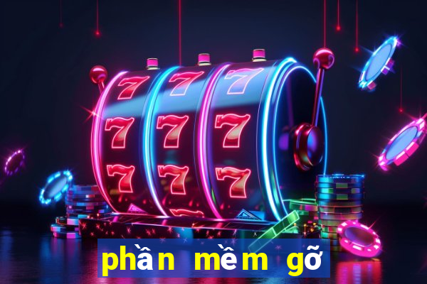 phần mềm gỡ bỏ tận gốc