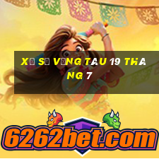 xổ số vũng tàu 19 tháng 7