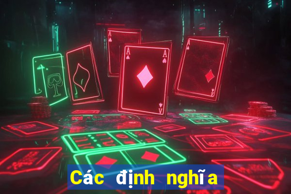 Các định nghĩa trong poker