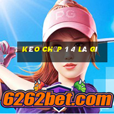 kèo chấp 1 4 là gì