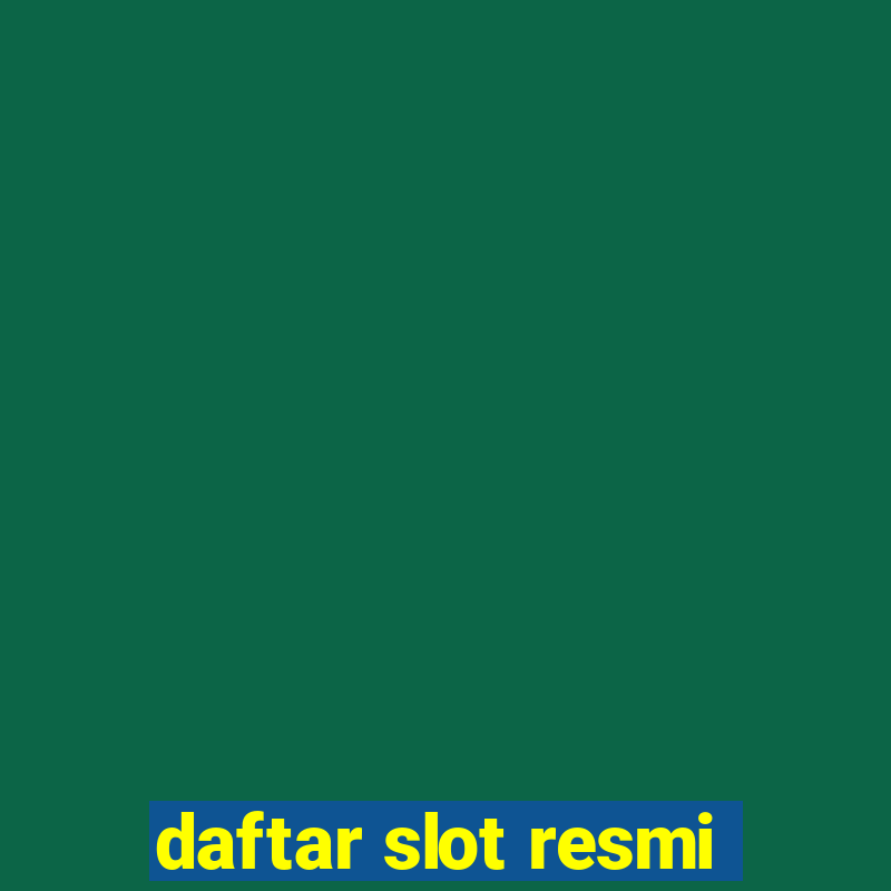 daftar slot resmi