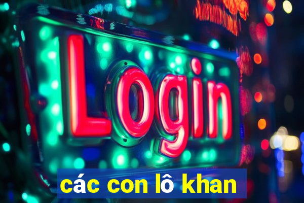 các con lô khan