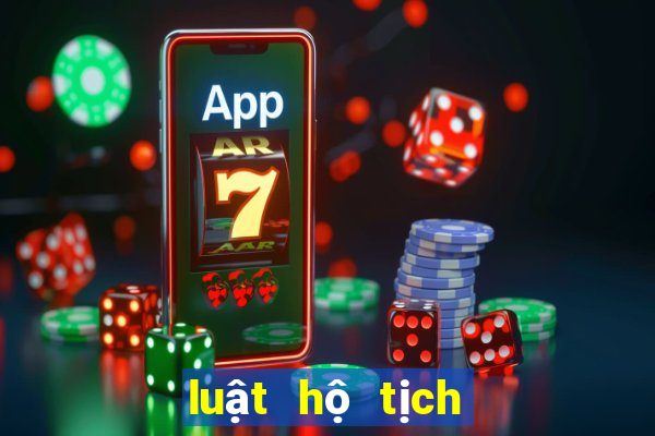 luật hộ tịch năm 2014