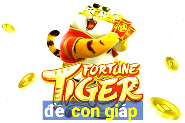 đề con giáp