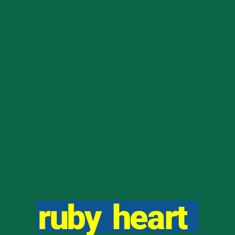 ruby heart