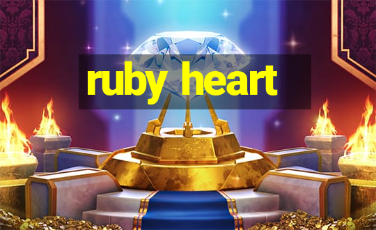 ruby heart