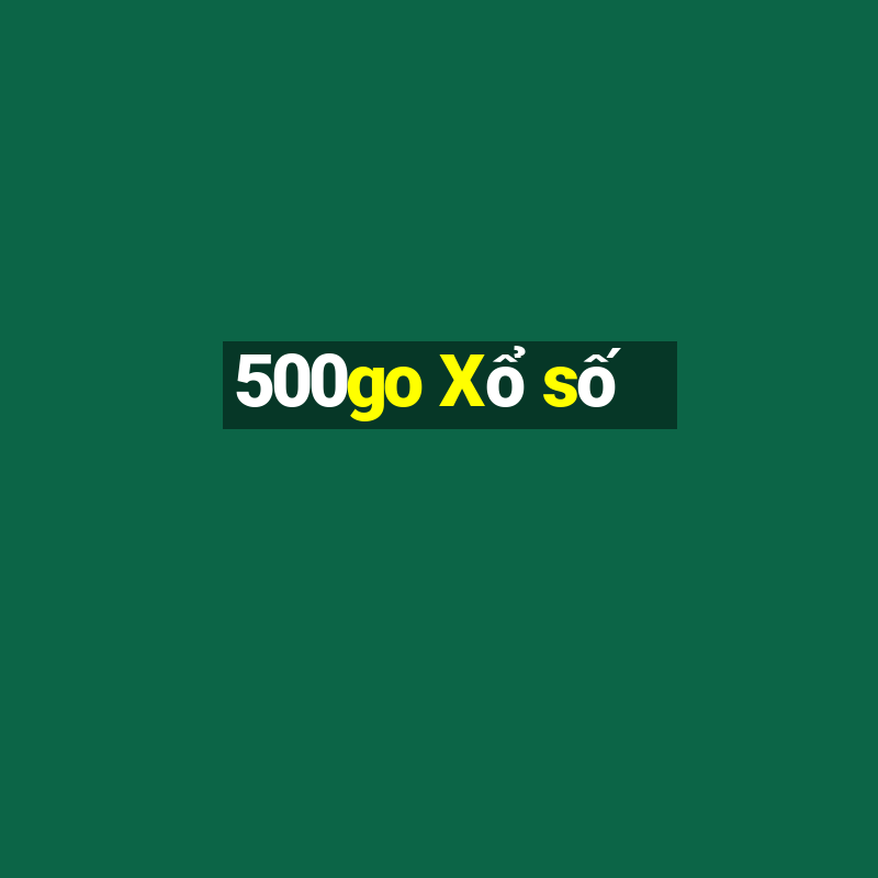 500go Xổ số