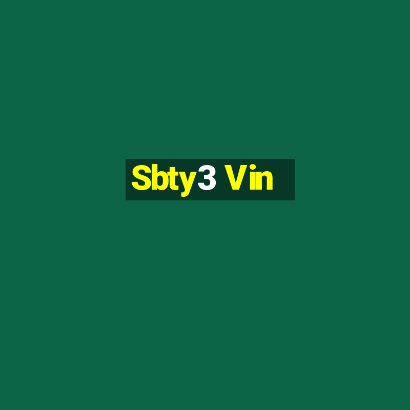 Sbty3 Vin