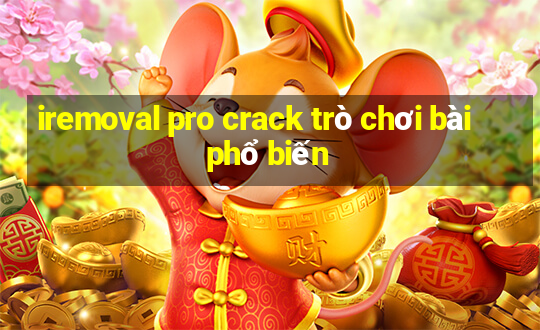 iremoval pro crack trò chơi bài phổ biến