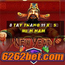 8 tây tháng 11 xổ số miền nam