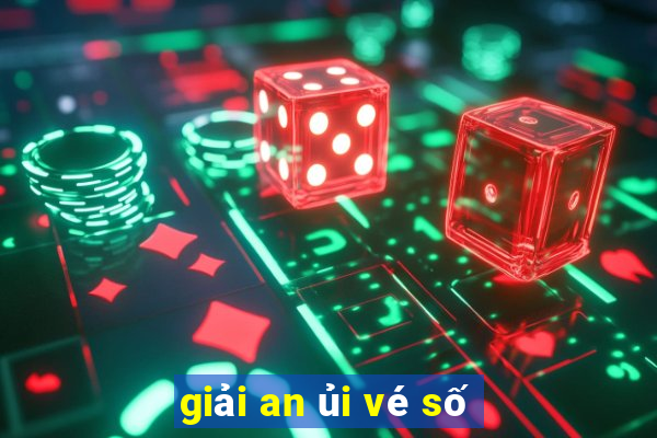 giải an ủi vé số