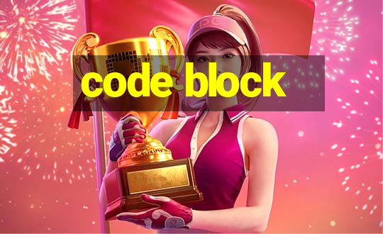 code block