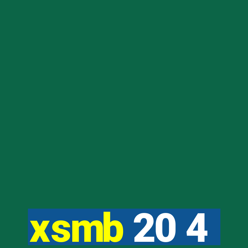 xsmb 20 4