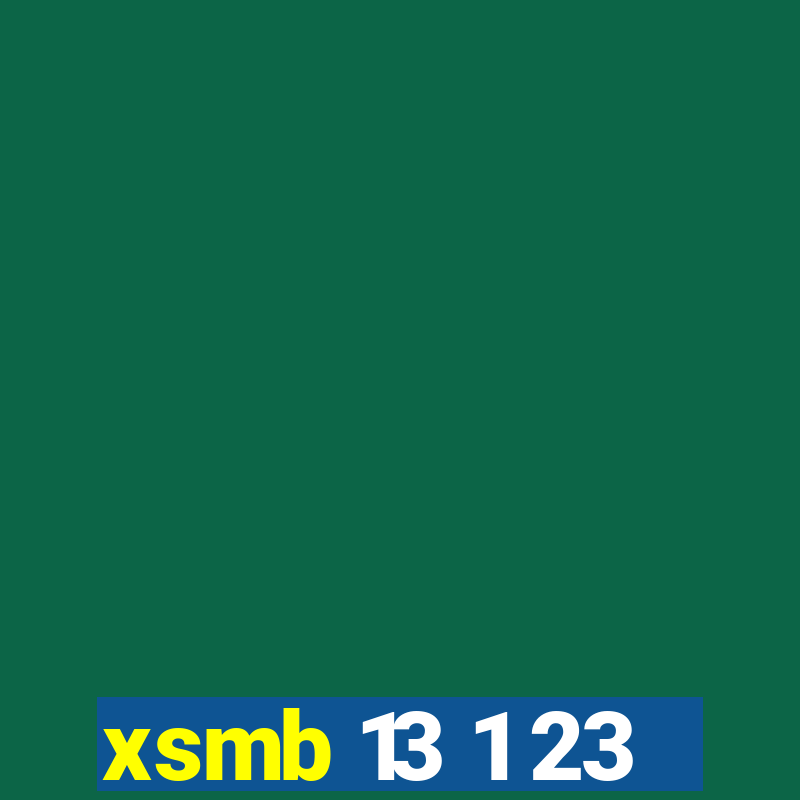 xsmb 13 1 23