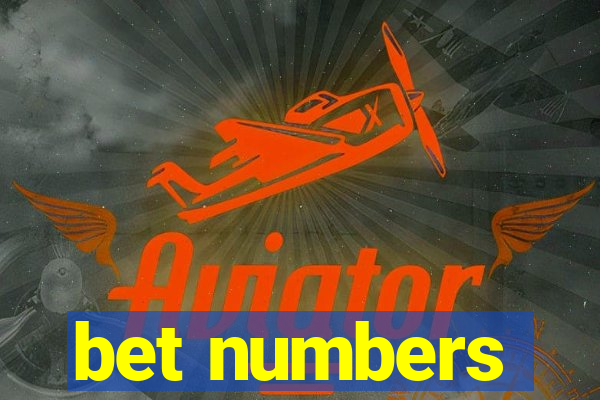 bet numbers