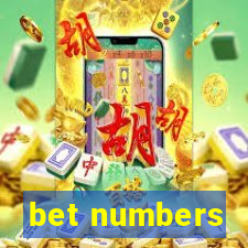 bet numbers