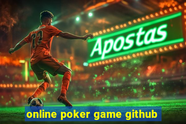 online poker game github