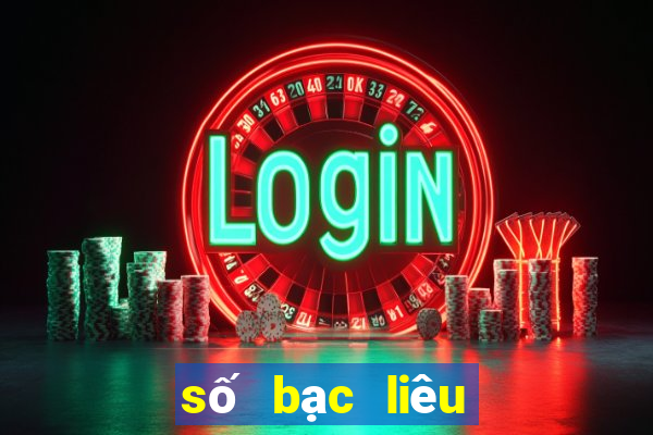 số bạc liêu ngày hôm qua