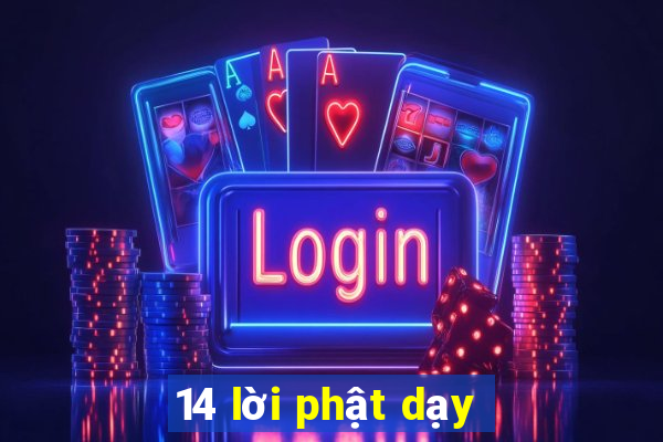 14 lời phật dạy