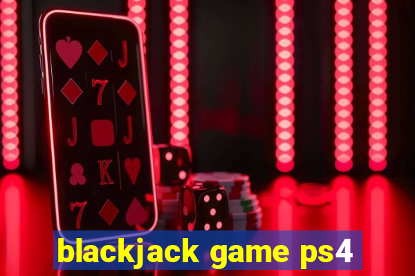 blackjack game ps4