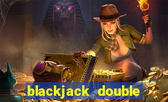 blackjack double down rule