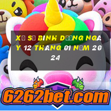 xổ số bình dương ngày 12 tháng 01 năm 2024