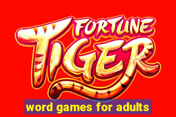 word games for adults