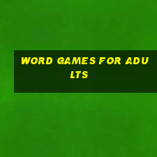 word games for adults