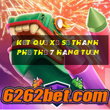 kết quả xổ số thành phố thứ 7 hàng tuần