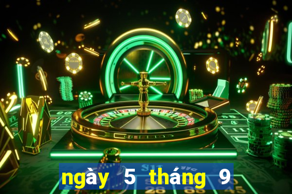 ngày 5 tháng 9 xổ số bến tre