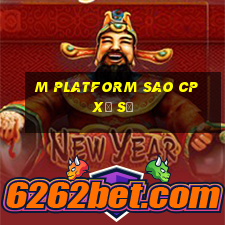 m Platform Sao cp Xổ số