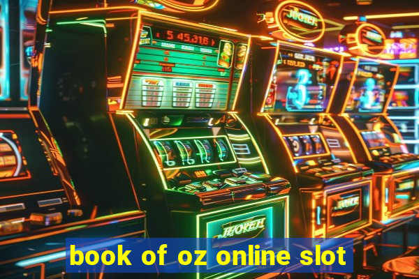 book of oz online slot