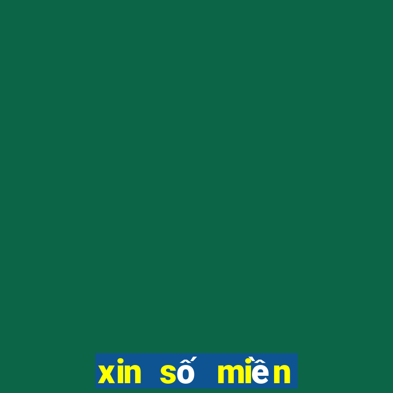 xin số miền nam hôm nay