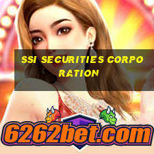 ssi securities corporation