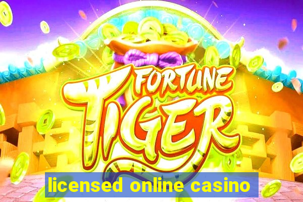 licensed online casino