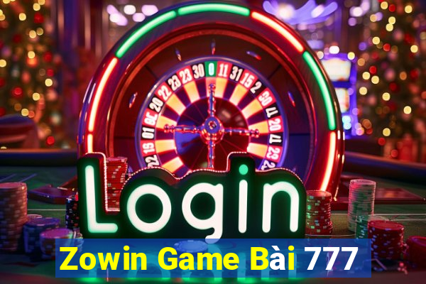 Zowin Game Bài 777