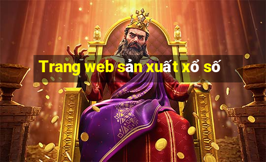 Trang web sản xuất xổ số