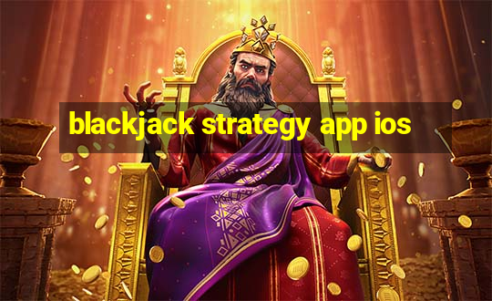 blackjack strategy app ios