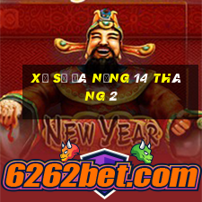 xổ số đà nẵng 14 tháng 2