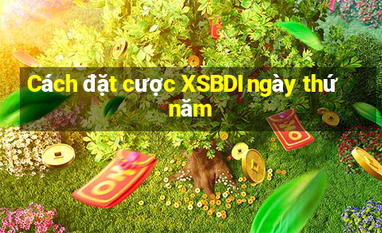 Cách đặt cược XSBDI ngày thứ năm