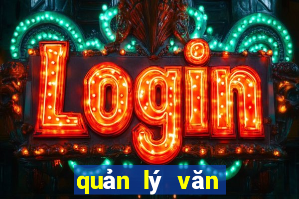 quản lý văn bản điều hành