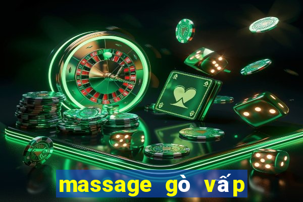 massage gò vấp sài gòn