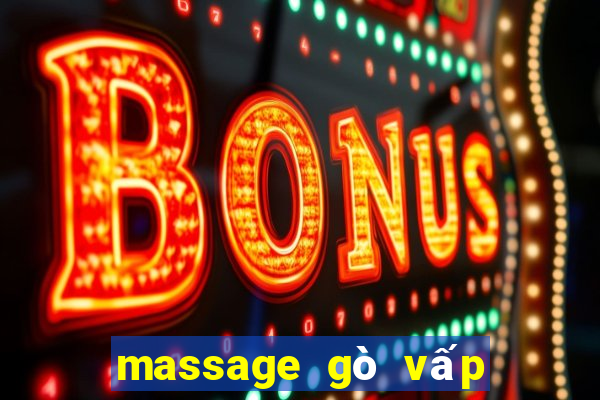 massage gò vấp sài gòn