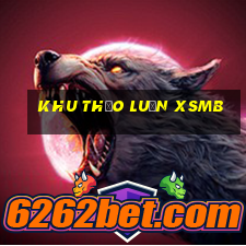 khu thảo luận xsmb