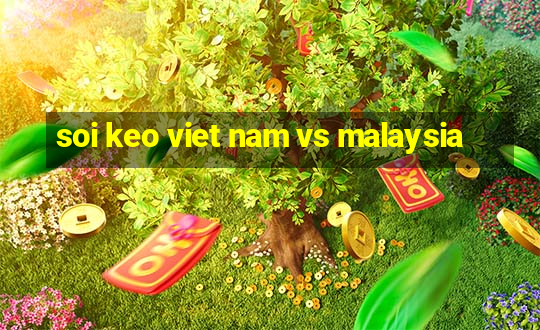 soi keo viet nam vs malaysia