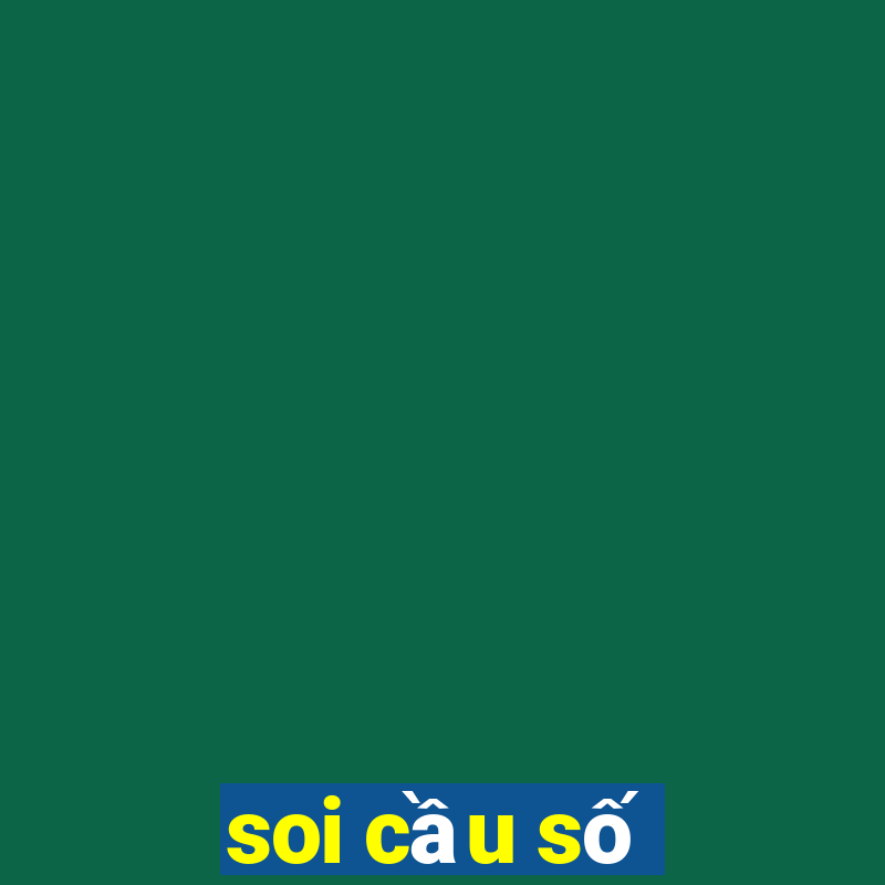 soi cầu số