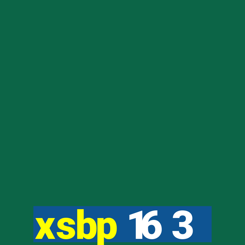 xsbp 16 3