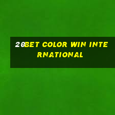 20bet Color Win International