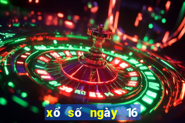 xổ số ngày 16 tháng 9