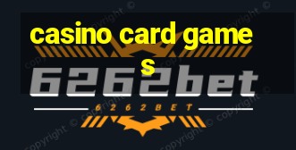 casino card games